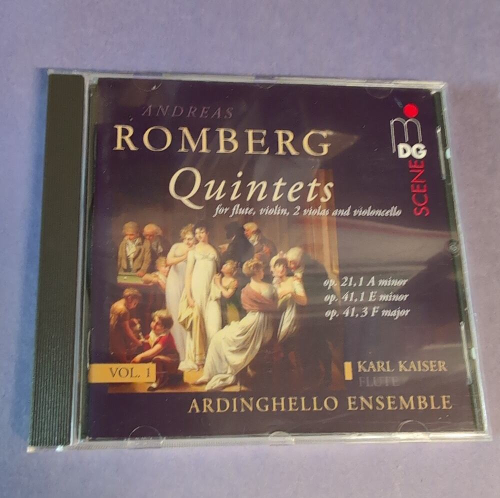 Flute Quartets Op. 21 1 & 41 by Ardinghello Ensemble (CD, 2014)
